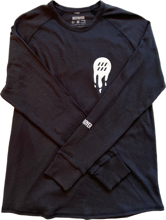 Circle Drip Long Sleeve T